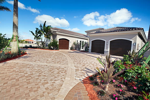 Residential Paver Driveway in Flossmoor, IL